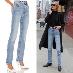 MOTHER High Waisted Rider Skimp Jeans in Give It Up in Size 26